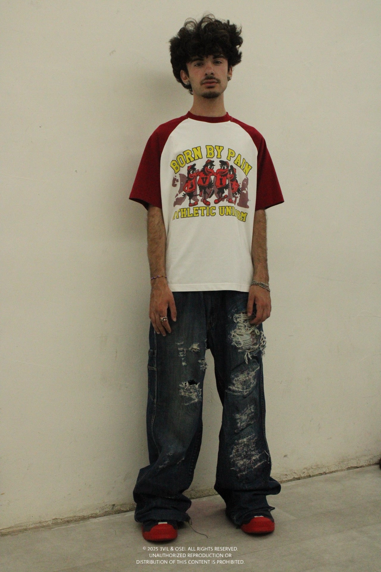 3vil Athletic Uniform T-Shirt